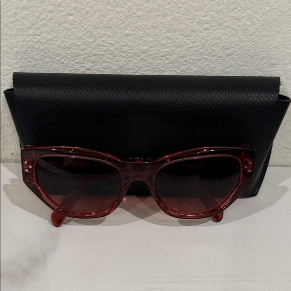Celine Accessories - Celine Bordeaux Cat-Eye Sunglasses